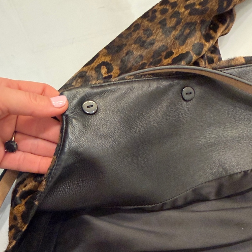 Carlisle Leopard Print Leather Jacket - Picture 8 of 15